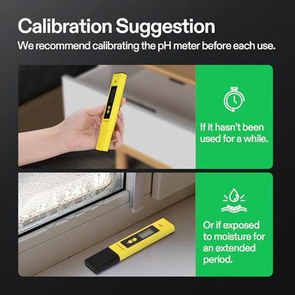 VIVOSUN Digital pH Meter and Digital Thermometer and Hygrometer with 3 Remote Sensors, Indoor Outdoor Temperature and Humidity Monitor