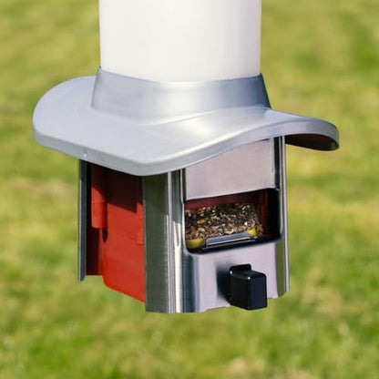 Roamwild Rat Proof Chicken Feeder kit - Rat Proof Poultry Feeder – Weather Proof - 8lbs Capacity - NEW PRODUCT