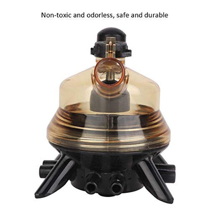 150CC Milk Claw Cluster for Cow Sheep Milker, Milking Machine Replacement Part with Transparent Lid and Adjustable Air Valve, Compatible with Farm Milking Systems