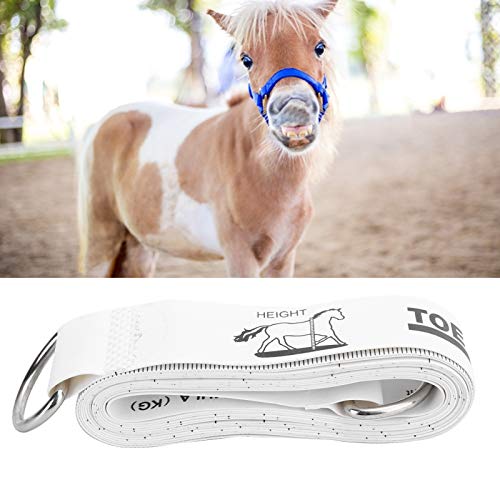 98.4 Inch Horse Weigh Tape, Horse Measuring Tape, Double Scale Weight Tapes, Multifunctional Measuring Stick, for Horses