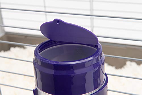 Lixit® Lever Valve Top Fill No Drip Water Bottles for Rabbits, Chinchillas, Ferrets, Guinea Pigs and Adult Rats (Purple (Pack of 1), 32 Ounce) - color: Purple (Pack of 1), size: 32 Ounce