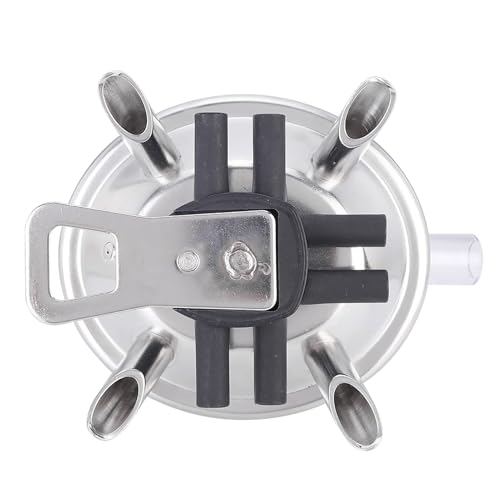 Milking Claw, 240cc Farm Cow Sheep Milking Claw Milk Collector Tool Milking Machine Accessories with Stainless Steel Base