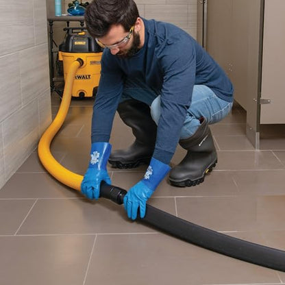 PIG Water Vacuum Barrier for Basement Flooding and Pressure Washing Indoor Spaces | Used with Wet/Dry Vacuum | Portable Water Removal | 4" W x 6’ L x 2.25" H | PM50805