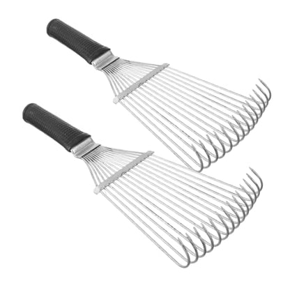UKCOCO 2Pcs Horsehair Grooming Brush Ergonomic Hair Removal Tool for Cashmere Fabrics Lightweight Easy to Use Livestock Shedding Comb for Clothes Travel
