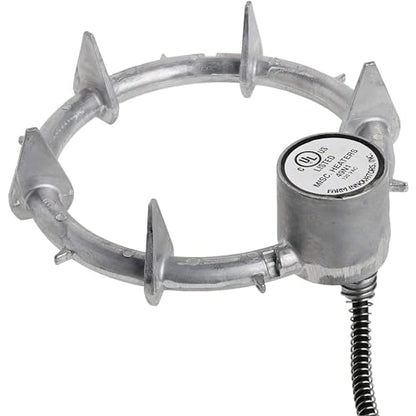 Farm Innovators Submergible Tank De-Icer, 1500W Water Deicer- Ice Chaser Cast Aluminum Design with Chew Proof Cord for Livestock Water Stock Tank