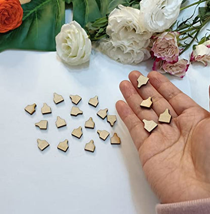 60pcs of Cow Tag Earring Ear Tag,Earrings Studs Sublimation Blanks Wood Earrings,Blanks Farm Animal Earrings Stud,DIY Country Western Jewelry (0.5'') - size: 0.5''