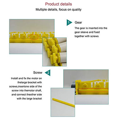 Automatic Rotary Turner Roller Tray Duck Quail Bird Poultry Eggs Incubator