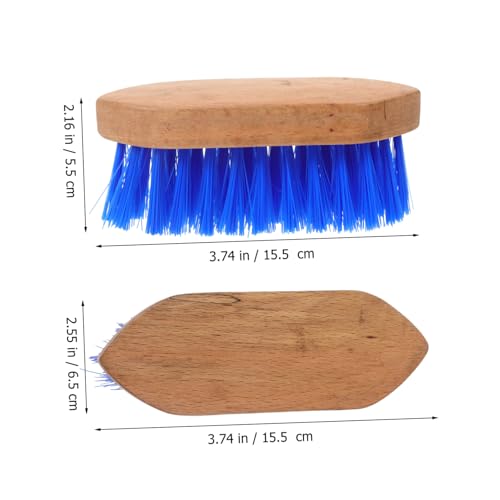 Balacoo Horse Grooming Brush with Hard Bristles Ergonomic Non Slip Handle for Cattle and Horses Body for Shedding Cleaning and Massaging Suitable and Multiple Livestock Care