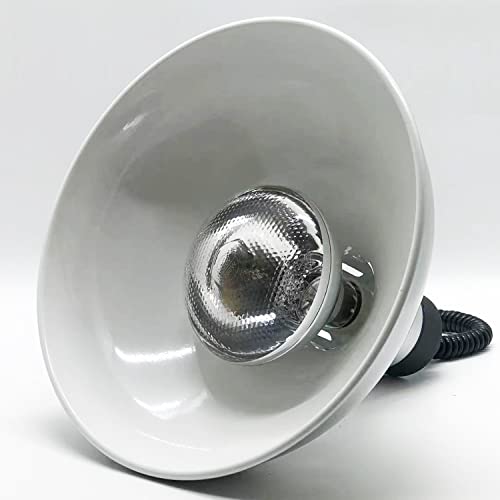 KOUDA Commercial Food Warmer Lights Telescopic Heating Lamps for Buffet Kitchen Restaurant (Dia.29cm,Adjustable Height.60-150cm) (Silver) - color: Silver