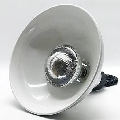 KOUDA Commercial Food Warmer Lights Telescopic Heating Lamps for Buffet Kitchen Restaurant (Dia.29cm,Adjustable Height.60-150cm) (Silver) - color: Silver
