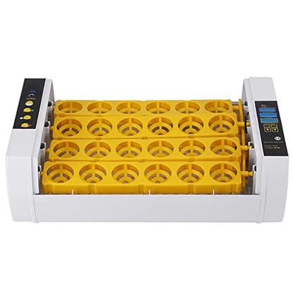 24 Egg Digital Incubator with Automatic Turner, LED Humidity Display for Chicken Duck Goose Bird Hatching