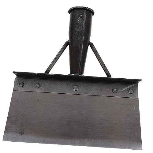Multi-Functional Poultry Dung Shovel for Farm Use Heavy-Duty Metal Excrement Cleaner Long Handle for Chicken Duck and Pig Farms