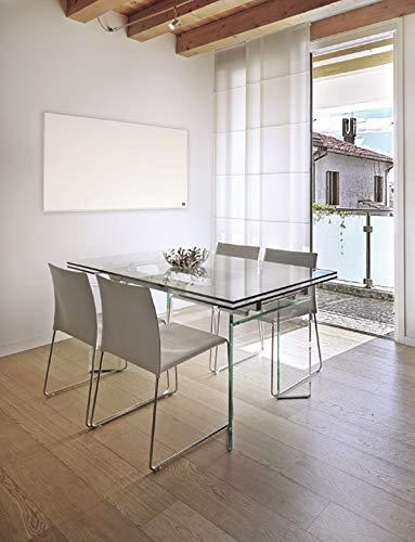 Wexstar 800-Watt Infrared Electric Panel Heater White WS-8WUS
