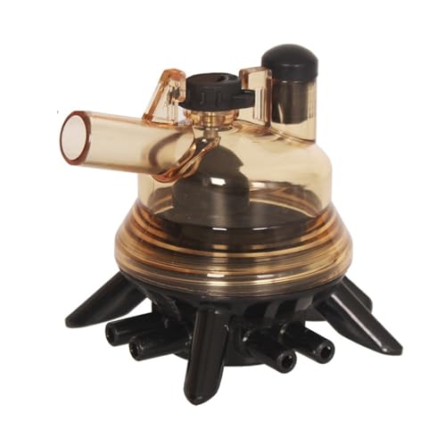 Classic Milk Claw 300ml for Cow Milking System, 300CC PSU Cap Milk Claw Durable Milking machine claw 300cc PC/PSU and milking machine spare parts S/S claw top PSU/PPSU bowl claw with shut off valve su