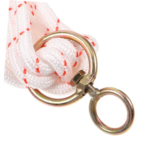 Rope Cattle Halter Leading Rope Handmade Braided Cattle Bridle Wear-Resistant Traction Adjustable Size for Livestock Handling