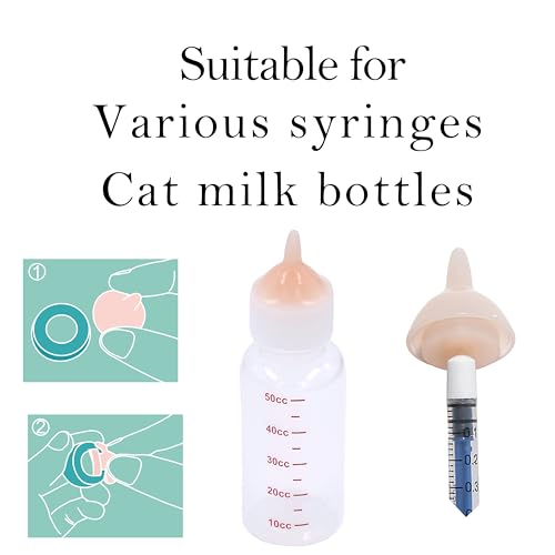 Doggiema Breeding kit Suitable for Newborn Puppy and Kitten,Feeding Nipple, Feeding Tube, Feeding Syringes and Bottles