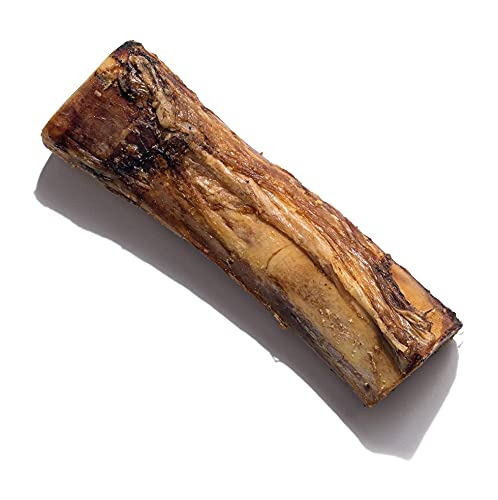 Jack&Pup Marrow Bones for Dogs (3 Pack), 6" Marrow BoneLong Lasting Dog Bones for Large Dogs, Natural Beef Bone
