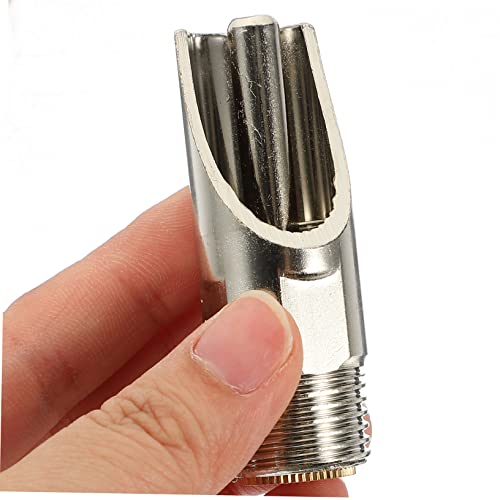 Happyyami 5pcs Guinea Pig Water Dispenser Pig Water Nipple Piglets Waterer Stainless Steel for Efficient Livestock Feeding
