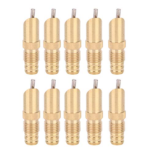 10Pcs Automatic Fox Rabbit Drinker Nipple Waterer - Durable & Non-Toxic Drinking Tool for Rabbits, Chickens & Ducks - Easy to Install 360° Adjustable Design
