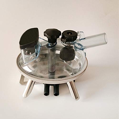 Milk Claw Milking Claw Milk Collector Milking Part Accessory with Multi Manifolds Connectors Easy to Use Durable for Cow Goat 240CC Stainless Steel Base PC Lid