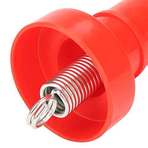 KIMISS 10pcs Insulated Spring Gate Handles with 10 Pcs Insulators for Electric Fence 10pcs Insulated Spring, KIMISStq71gi2af0