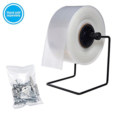Hudson Exchange 4" x 350', 6 Mil, Poly Tubing Roll, Food Grade LDPE Resin, Custom Length Packaging