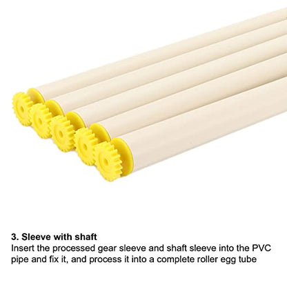 GLOGLOW Egg Incubation Tray, 13 Roller Turner | 16.9x16.7x2.1in Poultry Hatchery Equipment, 156 Quail Egg Capacity, Automatic Turner, For Chicken Duck Quail Farming - color: #1