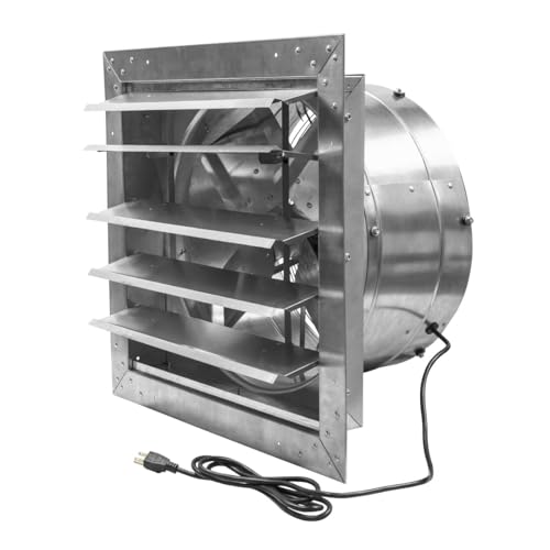 Maxx Air Exhaust Fan - Efficient and Durable Ventilation And Cooling Solution, Extraction Fan, No Cheap Materials (14" Exhaust Fan) - size: 14" Exhaust Fan