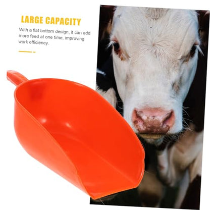 210g Large Livestock Feed Scoop Reusable Shovel for Farm Animal Feeding Ergonomic Handle for Comfortable Use Smooth Edges for Safe Handling