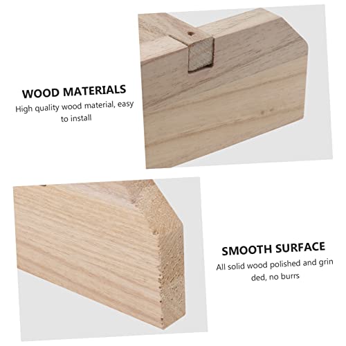 Sosoport Wooden Chicken Perch Stand Easy Install Roosting Bar for Chickens and Birds Natural Wood for Foot Exercise for Roosters and Hens Suitable for Birds