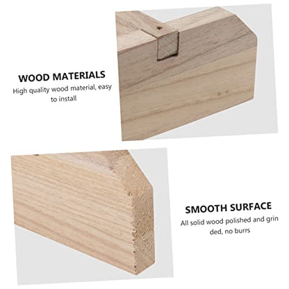 Sosoport Wooden Chicken Perch Stand Easy Install Roosting Bar for Chickens and Birds Natural Wood for Foot Exercise for Roosters and Hens Suitable for Birds