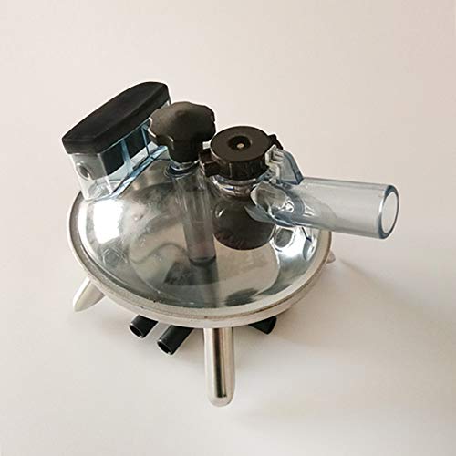 Milk Claw Milking Claw Milk Collector Milking Part Accessory with Multi Manifolds Connectors Easy to Use Durable for Cow Goat 240CC Stainless Steel Base PC Lid