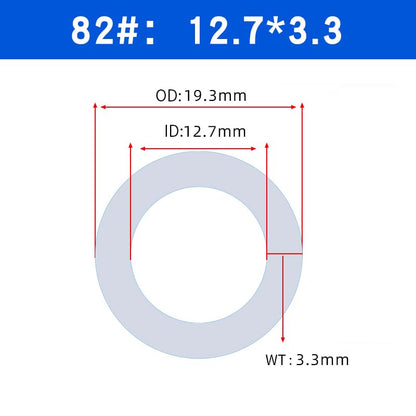 1/2" ID Peristaltic Pump Tubing 82# silicone tube 3/4"OD*5m, food grade High-temperature resistant & wear-resistant transparent silicone hose, made with platinum curing process, - size: 1/2"IDx3/4"OD, style: 5meter