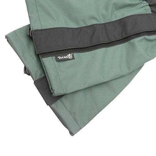 TRENDBOX Unisex Waterproof Snowproof Snow Legging Leg Cover Wraps Gaiters for Climbing Hunting Hiking - color: Dark Green