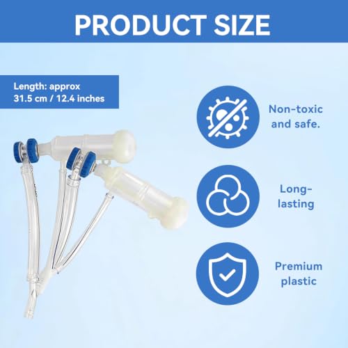Reusable Sheep Milking Cluster Goat Milker Claw Kit, Goat Sheep Milker Machine Parts,Sheep Milking Cluster Groups Replacement Milking Teat Cup Milk Collector