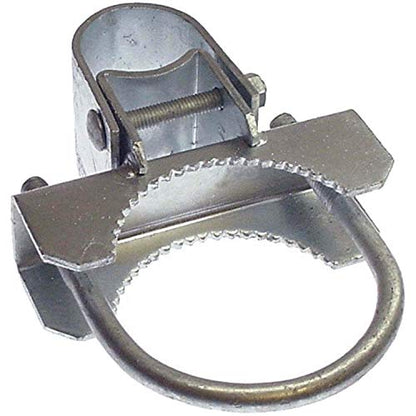 Jake Sales Chain Link Fence Bull Dog Commercial Duty Gate Hinge - Galvanized - Steel - Frame Mount - 4.5" Post / 1.58"-1.75" Frame - size: 4-1/2" Post - 1-5/8 & 1-7/8" Gate Frames