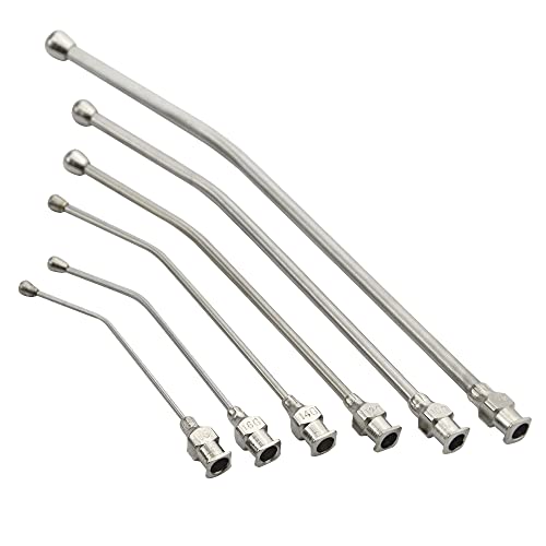 Baby Bird Feeding Syringe Bird Syringe Feeder Feeding Tubes with 6PCS Curved Gavage Tubes for Baby Birds Parrot Small Pet (20ML) - size: 20ML