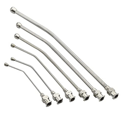 Baby Bird Feeding Syringe Bird Syringe Feeder Feeding Tubes with 6PCS Curved Gavage Tubes for Baby Birds Parrot Small Pet (20ML) - size: 20ML