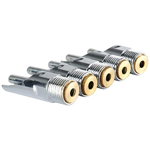 Stainless Steel Pig Nipple Drinker Waterer 1/2“ NPT Thread Water Feeder Automatic for Piglets Sows Drinking (Pack of 15)