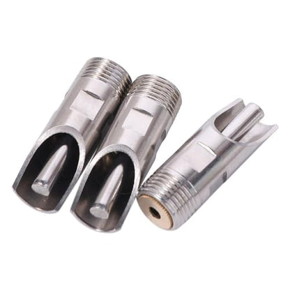 5pcs 1/2" Stainless Steel Livestock Pig Drinking Water Equipment Faucet Pig Nipple Drinker for Sows Piglets Drinking