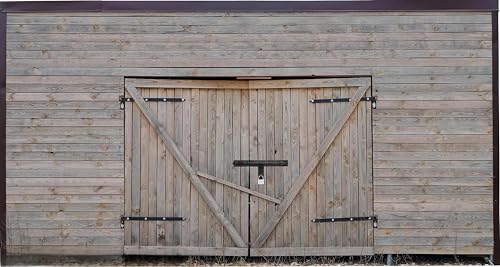 17" Slide Bolt Gate Latch，Face Mount Weld/Screws on gate Left/Right Side | Thickened for Large Wooden/Metal Gates，Fence Gate Latch, Barn Door Lock,Latch Hardware(Patent Pending)