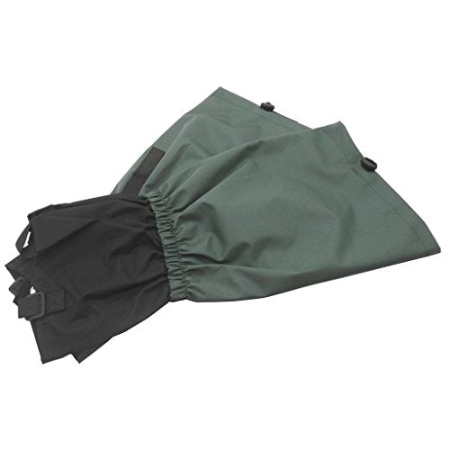 TRENDBOX Unisex Waterproof Snowproof Snow Legging Leg Cover Wraps Gaiters for Climbing Hunting Hiking - color: Dark Green