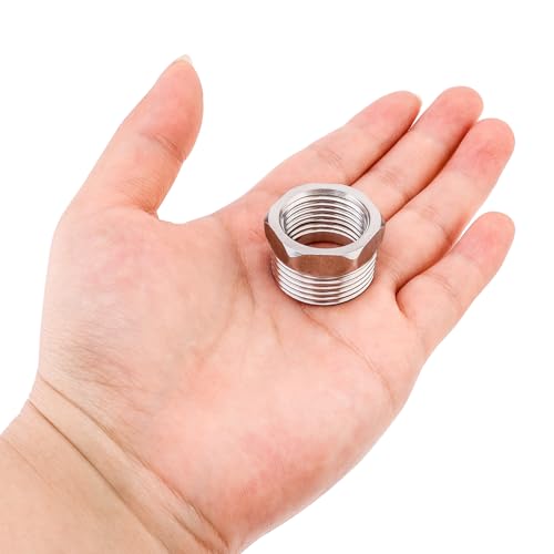 Float Valve, 304 Stainless Steel 1/2inch to 3/4inch Auto Fill Shut Off Water Float Valves Fully Automatic Water Level Control for Water Tank, Pool, Tower, Livestock Troughs - style: Style 1