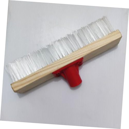 Garneck Floor Scrub Brush Stiff Bristles for Deep Cleaning Handle Broom for Bathroom Deck and Patio for Hard Reach Areas Effortless Scrubbing and Corner Cleaning
