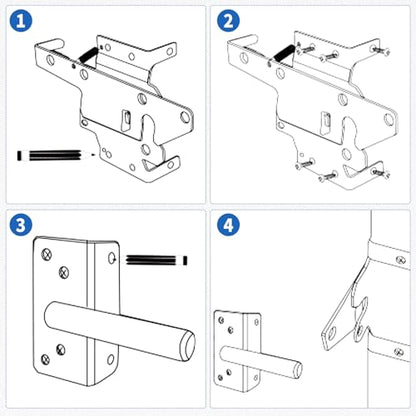 K Kasonic Self Closing Gate Hinges and Latch Kits, Heavy Duty Door Hinges Hardware Kit for Vinyl/PVC/Wooden Fence Gates, 90 Degree Adjustable, Fits 3/4" to 1" Gap with Adjuster Tool and Screws