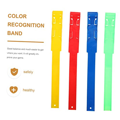 LIOOBO 4pcs Household Poultry Straps Chicken Ring Leg Sign Straps Animal Leg Bands Cold Frost and Heat Resistant
