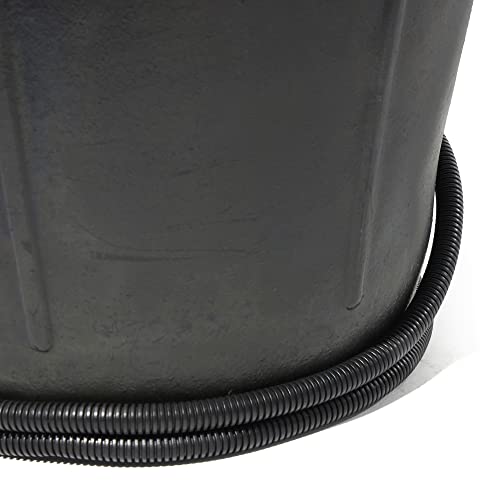 Farm Innovators FB-15R 4.5 Gallon Rubber 90 Watt Heated Bucket w/Built in Thermostat to Resist Cold (4 Pack) - color: 4.5 Gallon, size: 4 Pack