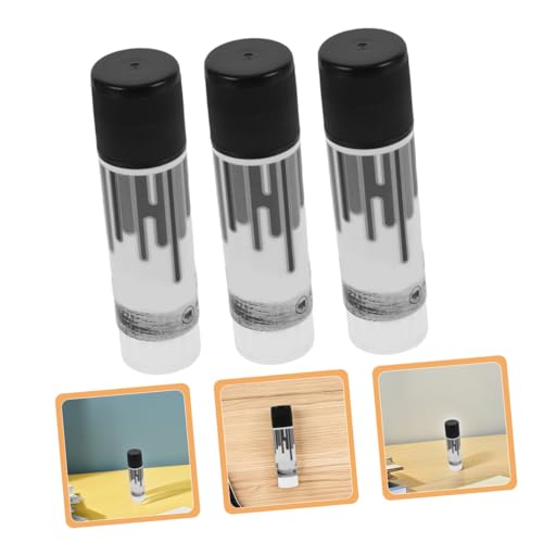 3Pcs Black Livestock Marking Crayons for Cattle Goats and Pigs High Visibility Animal Identification Crayons with Twistable Mechanism for Efficient Farm Management