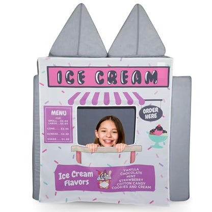 Couch Swag Play Panel for Childrens Foam Sofa Kids Couch (Ice Cream Store) - style: Ice Cream Store