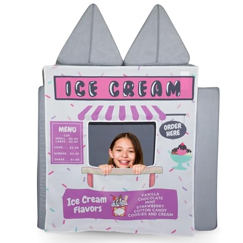 Couch Swag Play Panel for Childrens Foam Sofa Kids Couch (Ice Cream Store) - style: Ice Cream Store